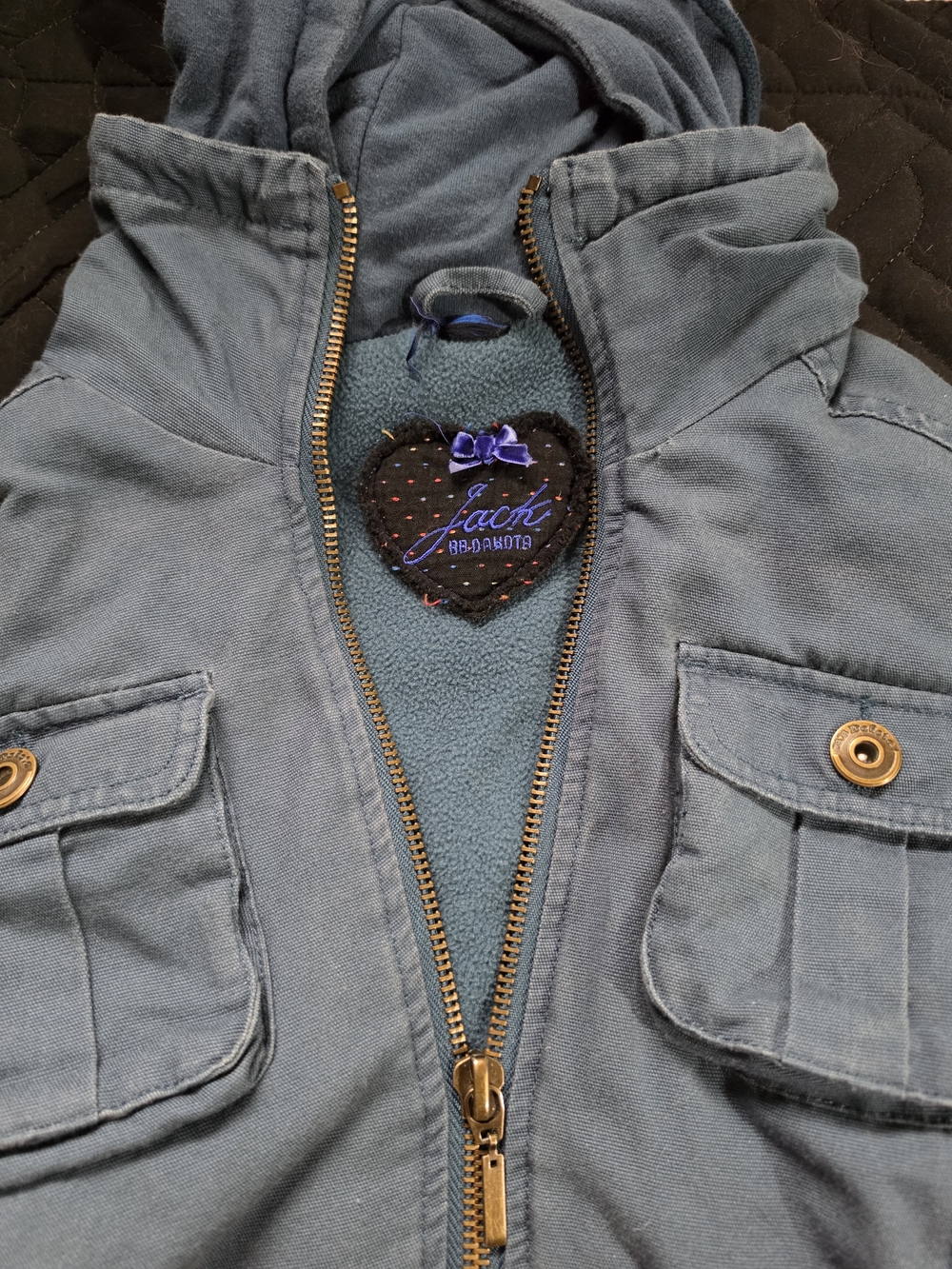 Bella Swan LAKE BLUE JACKET- ORIGINAL TAG- MINT CONDITION(L) - Picture 4 of 4